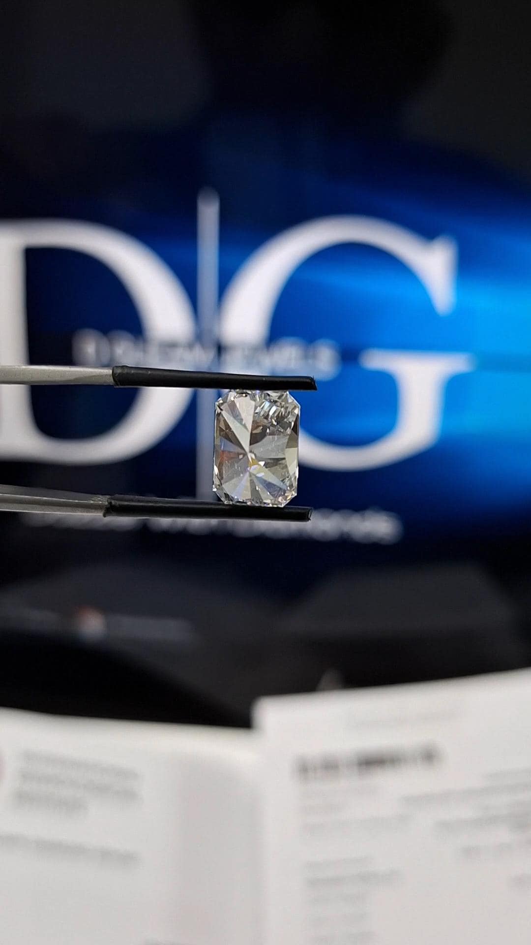 1.02 CT Radiant Cut Lab Grown Diamond: EF/VS Loose Diamond