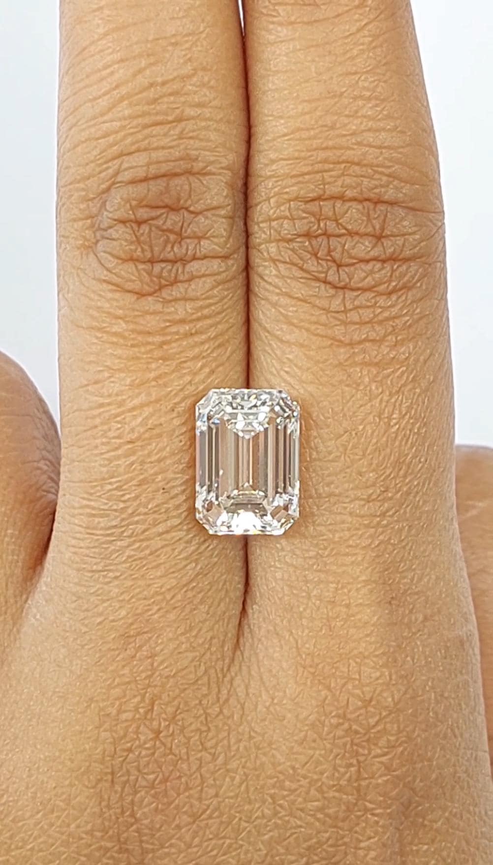 GIA Certified 1 Carat Emerald Cut Loose Diamond | Conflict-Free