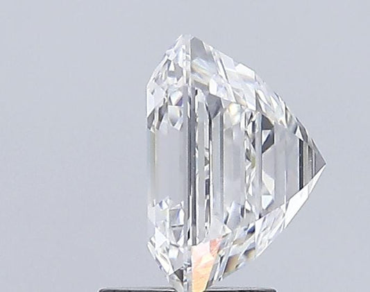 1.01 CT Lab Grown Asscher Cut Diamond, E/VS - Engagement Ring