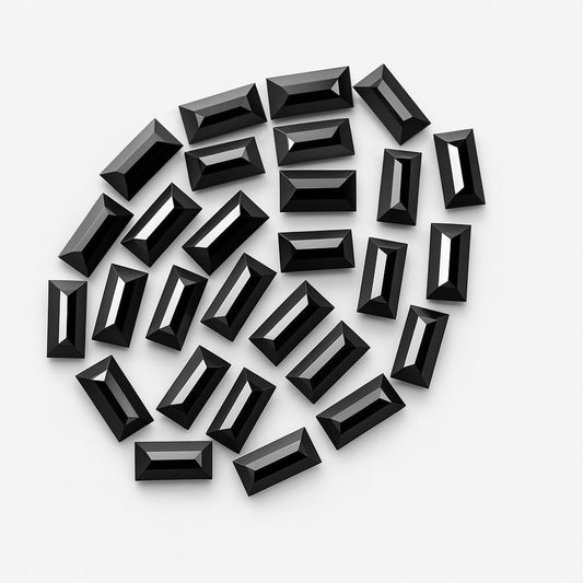 Multi Shape Natural Black Diamond: Loose Stone for Ring/Pendant, AAA+, IGI Certified