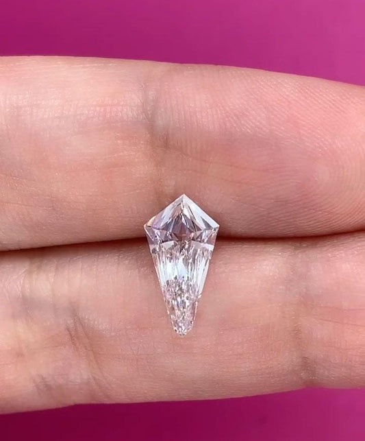 Kite Cut Lab Grown Diamond: 1 Carat Loose Diamond