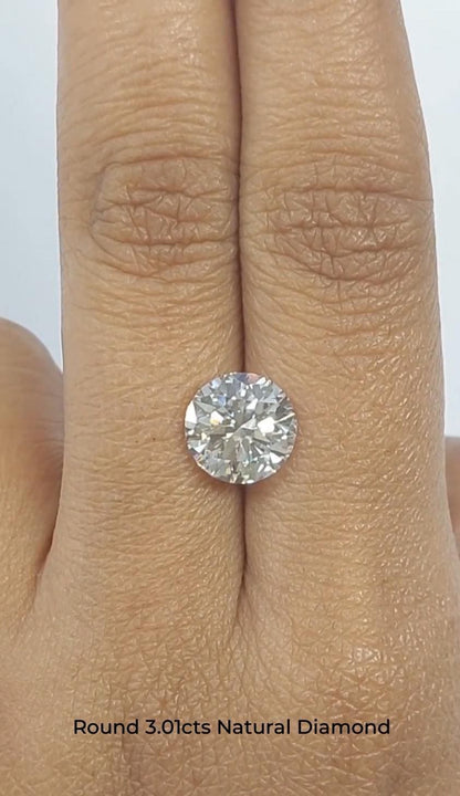 GIA Certified 1 Carat Round Cut Diamond | Conflict-Free