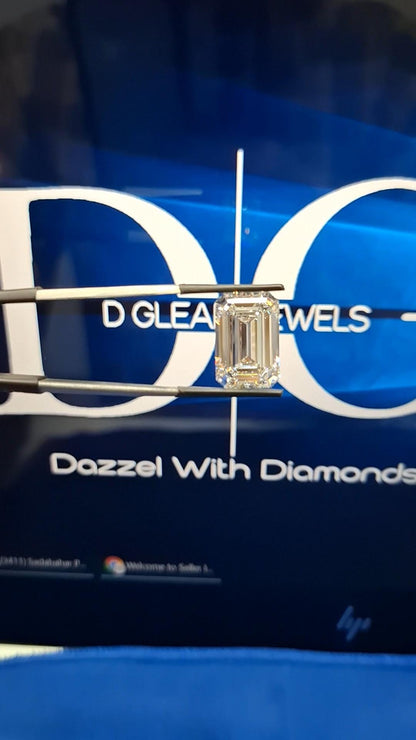 GIA Certified 1 Carat Emerald Cut Loose Diamond | Conflict-Free