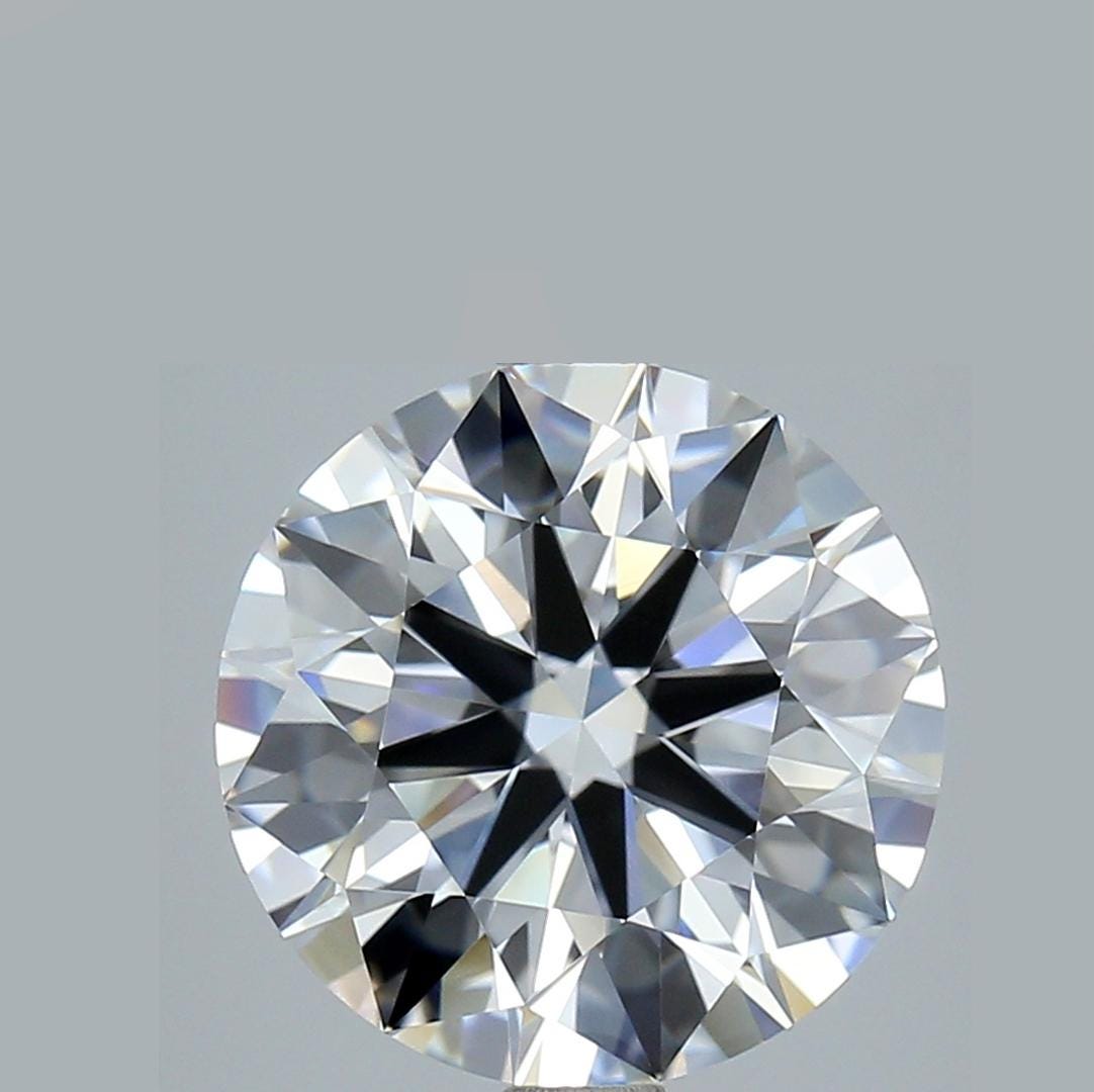 IGI Certified 2.01 CT Lab Grown Diamond: Round Brilliant Cut E VVS2