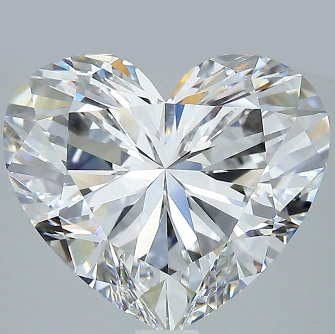 Heart Lab Grown Diamond: 1.51 CT D/VS1 IGI Certified