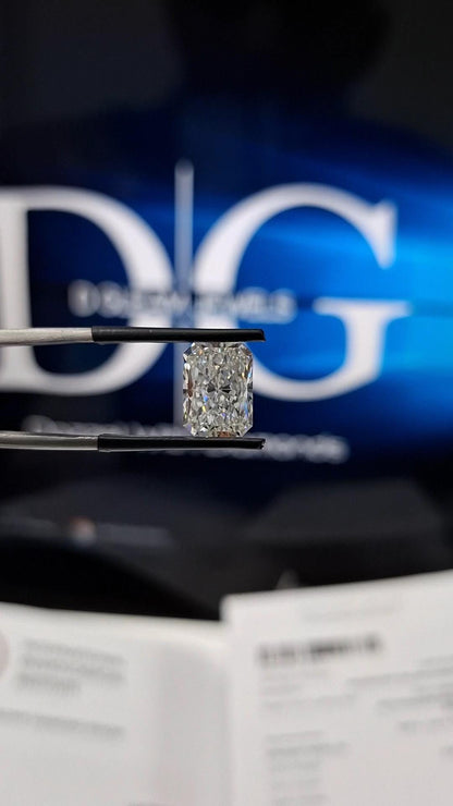 1.02 CT Radiant Cut Lab Grown Diamond: EF/VS Loose Diamond