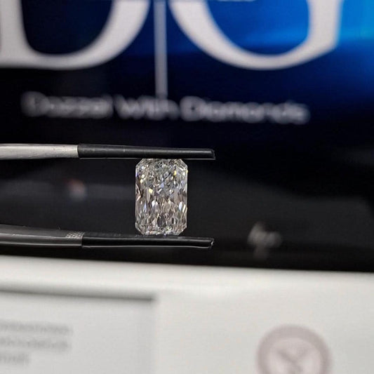 1.02 CT Radiant Cut Lab Grown Diamond: EF/VS Loose Diamond