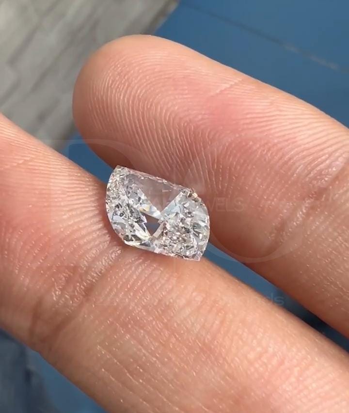 1.50 CT Lab Grown Diamond: Fancy Cut Loose Stone E/VS