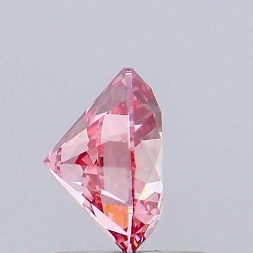 1.00 Carat Round Lab Grown Pink Diamond: Loose Stone for Custom Jewelry