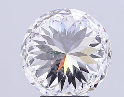 Portuguese Flower Cut Lab Grown Diamond: Loose Stone, 2.09 CT