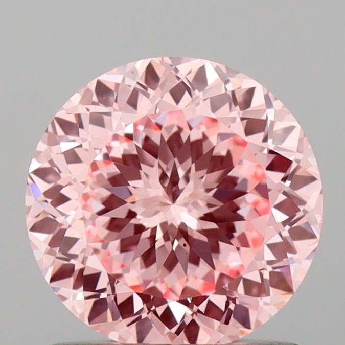 Portuguese Cut 2.00ct Fancy Vivid Pink VS2, IGI Certified, Loose Lab Grown Diamond