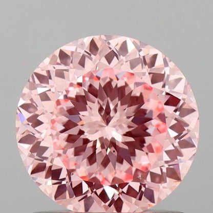Portuguese Cut 2.00ct Fancy Vivid Pink VS2, IGI Certified, Loose Lab Grown Diamond