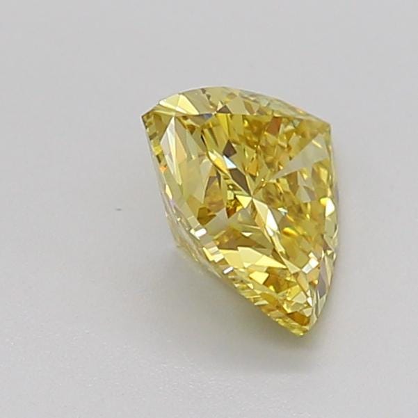 Trillion 2.01ct Fancy Intense Yellow VS2, IGI Certified, Lab grown Diamond