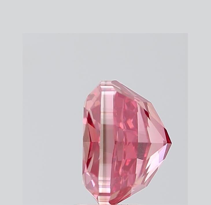 Cushion Cut 1.00 ct Fancy Red Color VS, IGI Certified, Loose Lab Grown Diamond