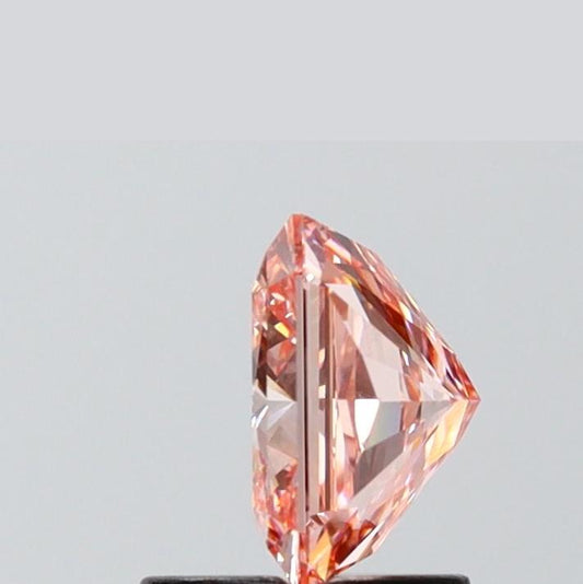 SQ.Radiant 3.00ct Fancy Vivid Pink VS1, Loose Lab Grown Diamond - With IGI Certificate