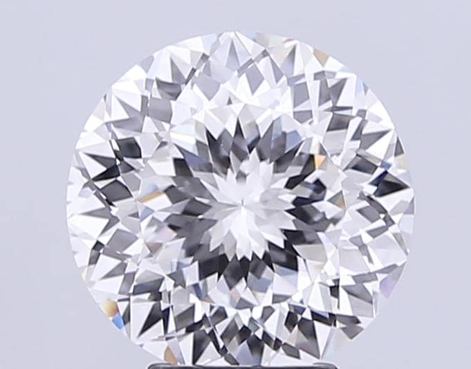 Portuguese Flower Cut Lab Grown Diamond: Loose Stone, 2.09 CT