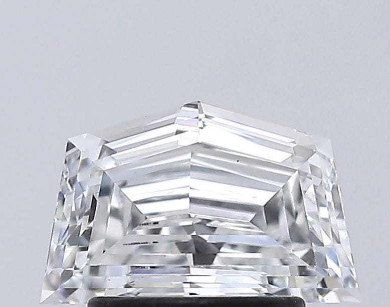 Cadillac Step Cut Lab Diamond: Eco-Friendly Vintage Ring Stone