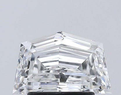 Cadillac Step Cut Lab Diamond: Eco-Friendly Vintage Ring Stone