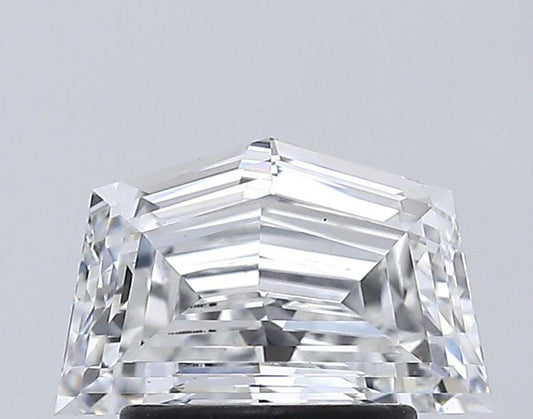 Cadillac Step Cut Lab Diamond: Eco-Friendly Vintage Ring Stone