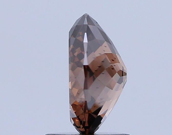 Round Shape Portuguese Cut 2.00 ct Champagne Color VS2 | Loose Lab Grown Diamond
