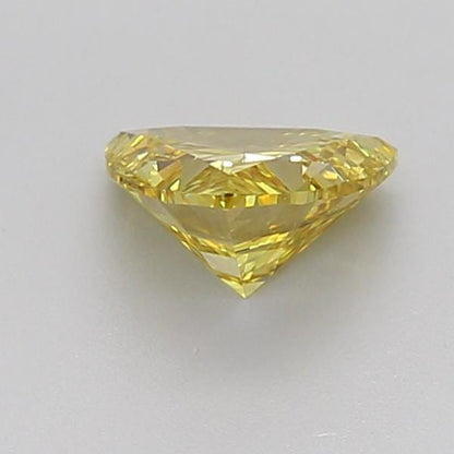 Trillion 2.01ct Fancy Intense Yellow VS2, IGI Certified, Lab grown Diamond