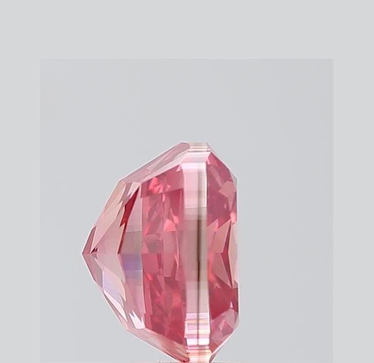 Cushion Cut 1.00 ct Fancy Red Color VS, IGI Certified, Loose Lab Grown Diamond