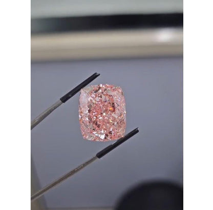 Cushion 2.00ct Fancy Intense Pink VS2, Loose Lab Grown Diamond, IGI Certified