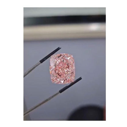 Cushion 2.00ct Fancy Intense Pink VS2, Loose Lab Grown Diamond, IGI Certified