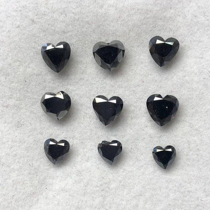 Multi Shape Natural Black Diamond: Loose Stone for Ring/Pendant, AAA+, IGI Certified