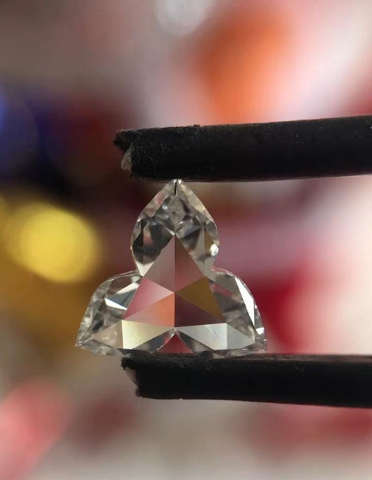 1 Carat Lab Grown Diamond: EF-VS Three Leaf Clover Cut Loose Diamond