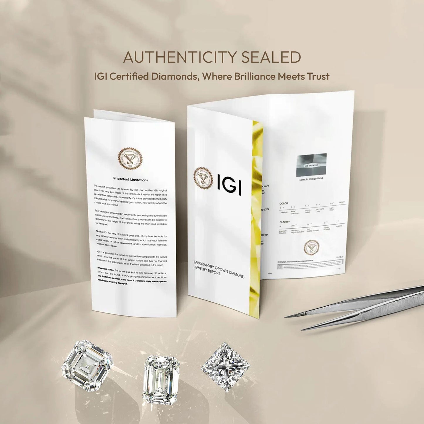 Oval Lab Grown Diamond Engagement Ring: Yellow Gold 7-Stone, IGI Certified