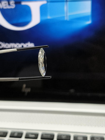 6.97 ct Rose Cut F VVS Lab Grown Loose Diamond