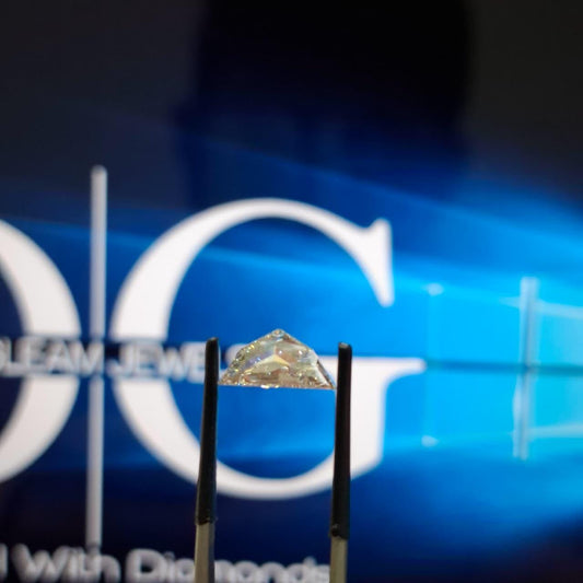 Cadillac Step Cut 2.06ct D VS1 Lab Grown Diamond: Loose Stone for Ring