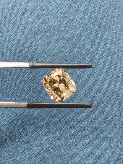 3.05 Ct Natural Fancy Champion Diamond – Cushion Cut | Loose Diamond for Custom Jewelry