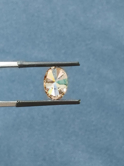 2.00 Carat Natural Fancy Brownish Yellow color Diamond ,Oval Modified Brilliant Cut Diamond ,for jewellery
