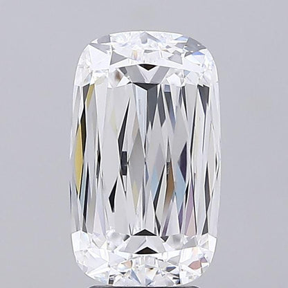 Ashoka Criss Cut 5.02 Carat Lab Grown Diamond Engagement Ring D VVS2 IGI Certified | Elongated Antique Cut Diamond | Luxury Statement Ring