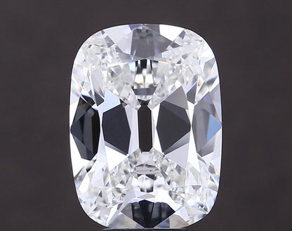 Elongated Old Mine Cut Antique Cushion Lab Grown Diamond for Customized Ring, Handcrafted Loose Diamond For Jewelry Making Solitaire Diamond