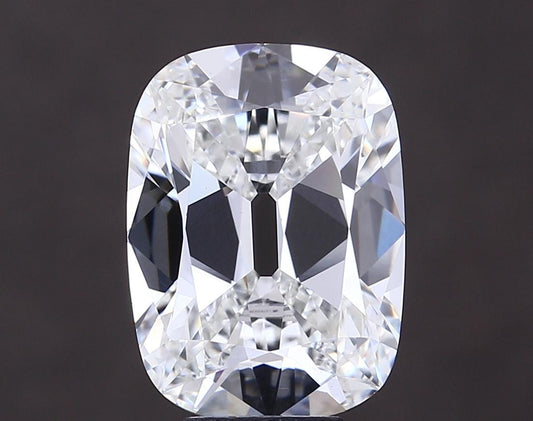 Elongated Old Mine Cut Antique Cushion Lab Grown Diamond for Customized Ring, Handcrafted Loose Diamond For Jewelry Making Solitaire Diamond