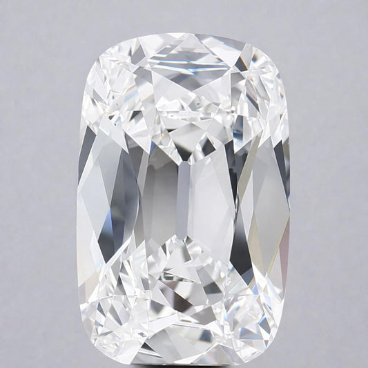 10.08 Carat Diamond Elongated Cushion Old Mine Cut Lab Grown Loose Diamond, F VVS2 IGI Certified Wedding & Anniversary Gift